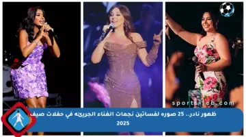 ظهور نادر.. 25 صورة لفساتين نجمات الغناء الجريئة في حفلات صيف 2025